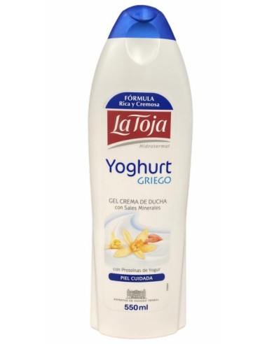 GEL LA TOJA YOGHURT GRIEGO 600 ML