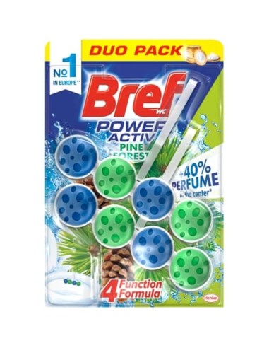 WC BREF COLGADOR DUPLO POWER PINO 100 GR