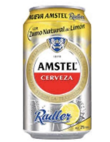 CERVEZA AMSTEL RADLER LATA 37.5 CL