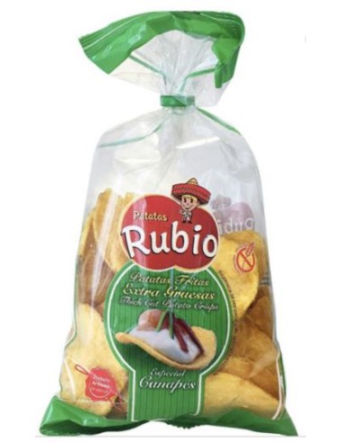 PATATAS FRITAS RUBIO EXTRA GRUESAS 225 GRS.