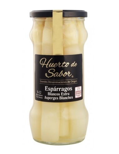 ESPARRAGOS HUERTO DE SABOR 6-8 TARRO 370 16 CM