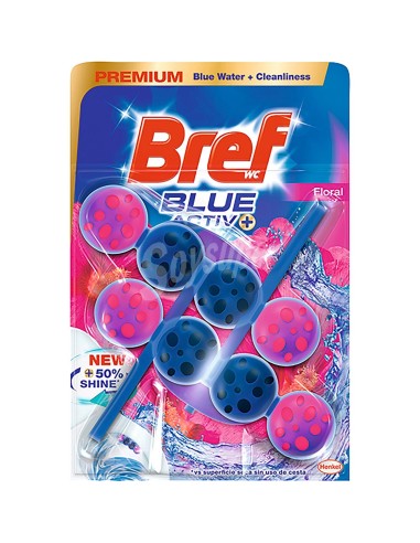 WC BREF BLUE ACTIV DUPLO FLORAL