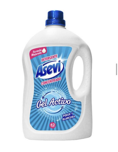 DETERGENTE ASEVI GEL ACTIVO 42 LAVADOS