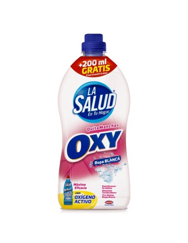 QUITAMANCHAS LA SALUD OXY ROPA BLANCA 1.5 LT