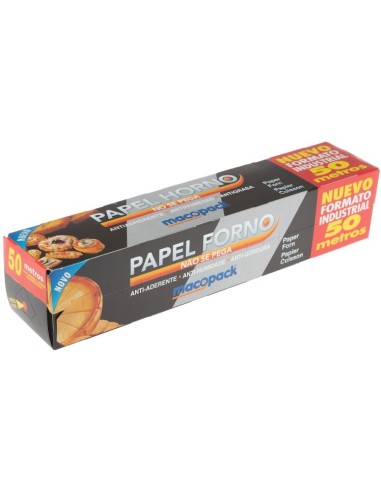 PAPEL HORNO MACOPACK INDUSTRIAL 50 METROS