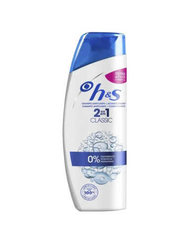 CHAMPU H-S 2 EN 1 CLASICO 330 ML