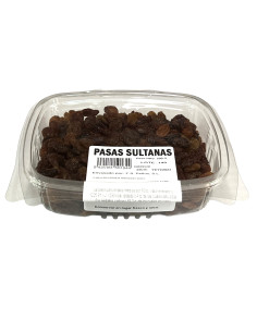 TARRINA PASAS SULTANAS PELLUZ 200 G