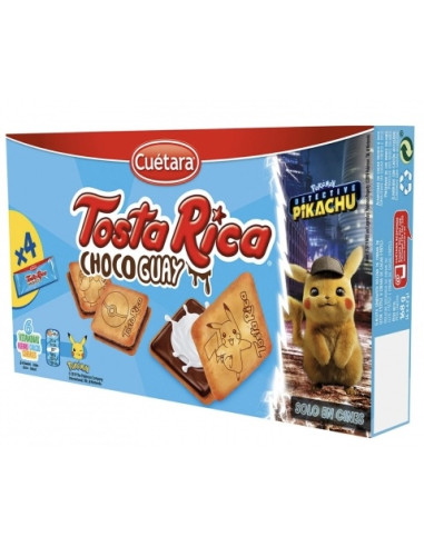 GALLETAS TOSTA RICA CHOCOGUAY 168 GR