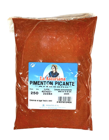 PIMENTON PICANTE BOLSA 250 GR