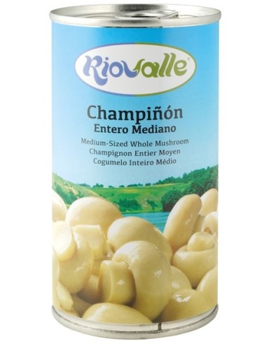 CHAMPIÑON ENTERO RIOVALLE LATA 1/2