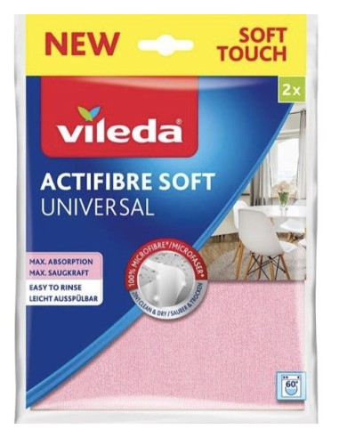 BAYETA VILEDA ACTIFIBRE SOF 2 UND