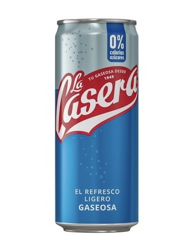 GASEOSA LA CASERA LATA 33 CL