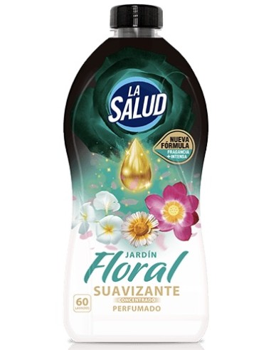 SUAVIZANTE LA SALUD JARDIN FLORAL CONCENTRADO 1.5 LT