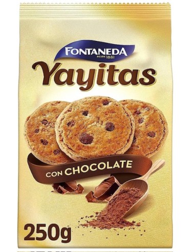 GALLETAS YAYITAS CHOCOLATE 250 G