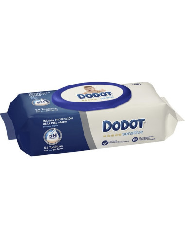 TOALLITAS DODOT SENSITIVE 54 UND