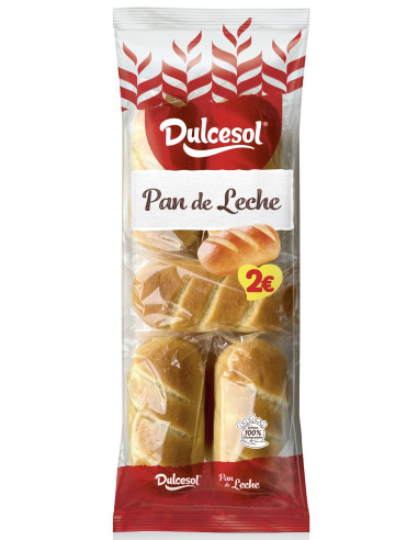 PAN DE LECHE DULCESOL 10 UND