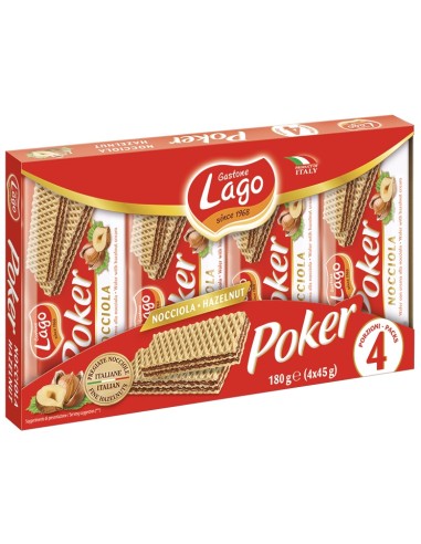 GALLETA POKER NOCIOLA 4 UND 185 G