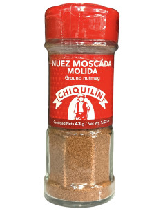 TARRO NUEZ MOSCADA MOLIDA 43 G