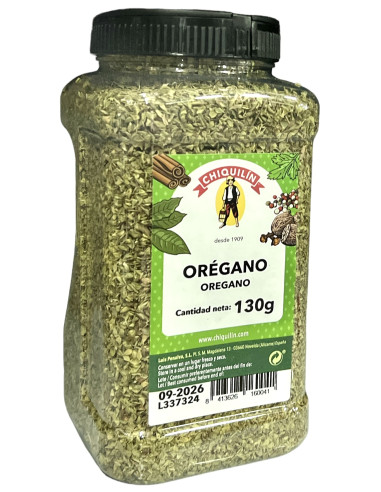 BOTE HOSTELERIA OREGANO HOJA CHIQUILIN 130 G