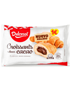 CROISSANTS RELLENOS CACAO 3 UND