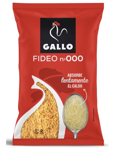 PASTA GALLO FIDEO 000 250 G