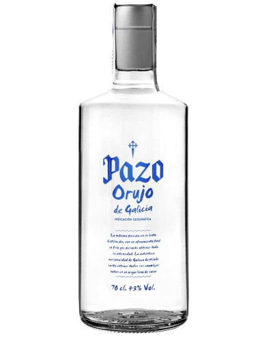 LICOR AGUARDIENTE DE ORUJO PAZO 3/4