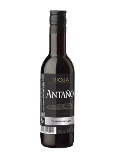 VINO RIOJA ANTAÑO TINTO BOTELLIN 187 ML