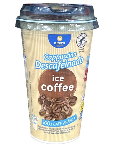 ICE COFFEE ALTEZA LATTE DESCAFEINADO 250 ML