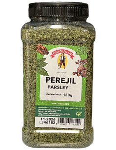 BOTE HOSTELERIA PEREJIL HOJAS CHIQUILIN 150 G