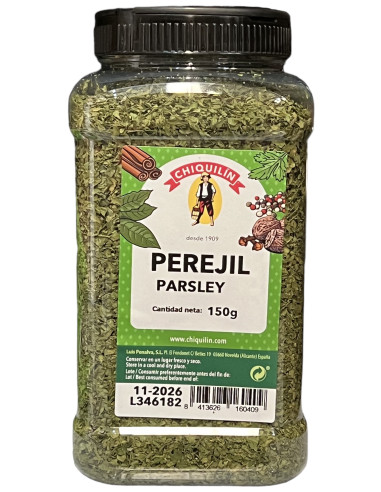 BOTE HOSTELERIA PEREJIL HOJAS CHIQUILIN 150 G
