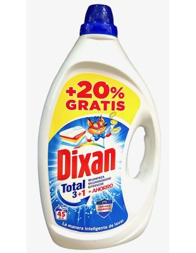 DETERGENTE LIQUIDO DIXAN 48 DOSIS