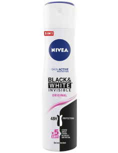 DESODORANTE NIVEA SPRAY BLACK&WHITTE WOMAN