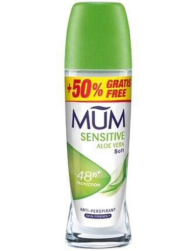 DESODORANTE MUM ROLLON ALOE VERA 75ML