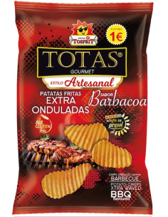 TOSFRIT PATATAS FRITAS ONDULADAS BARBACOA 100 GR PVP1