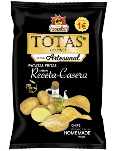 PATATAS FRITAS TOTAS RECETA CASERA 100 G