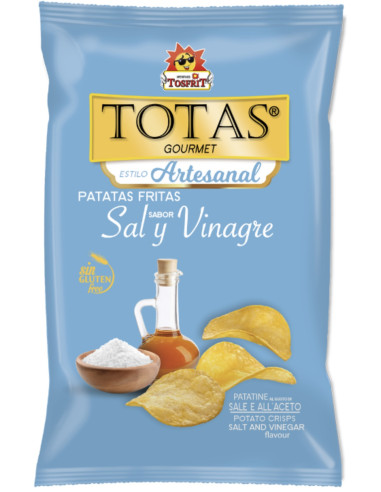 TOSFRIT PATATAS FRITAS TOTAS SAL Y VINAGRE 100 G PVP1