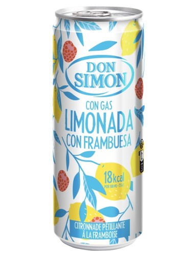 BEBIDA DON SIMON LIMON FRAMBUESA GAS LATA 330 ML