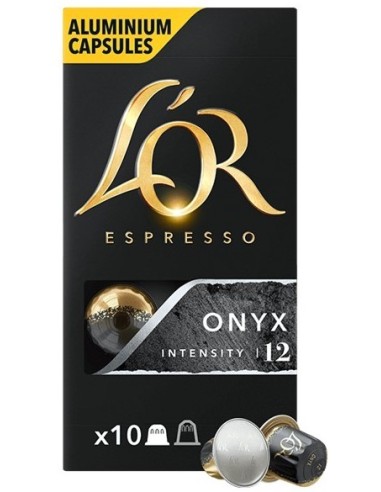 CAFE L`OR CAPSULAS ONYX-NOIR 10 UND.