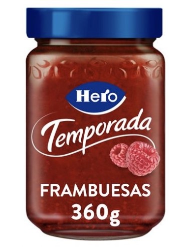 MERMELADA HERO TEMPORADA FRAMBUESA 335 G