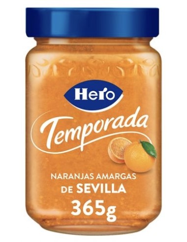 MERMELADA HERO TEMPORADA NARANJA 365 GRS