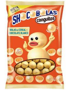 CONGUITOS CHOCOBOLAS BLANCAS BOLSA 1 KG