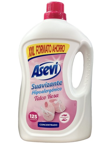 SUAVIZANTE ASEVI TALCO ROSA 125 DOSIS