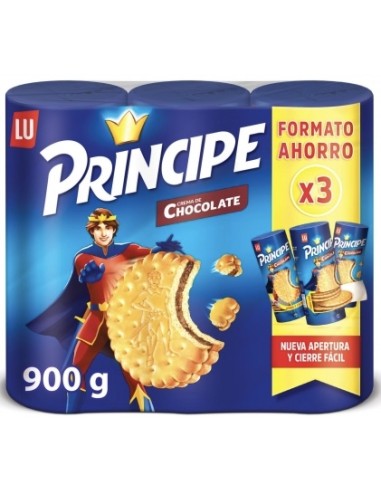 GALLETAS PRINCIPE CHOCOLATE PAK-3