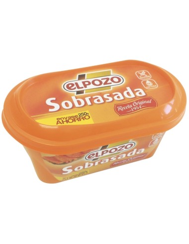 SOBRASADA EL POZO TARRINA 250 GRS.