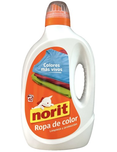 DETERGENTE NORIT ROPA COLOR DIARIO 2.120 CC