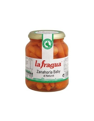 ZANAHORIAS BABY LA FRAGUA TARRO 370 G