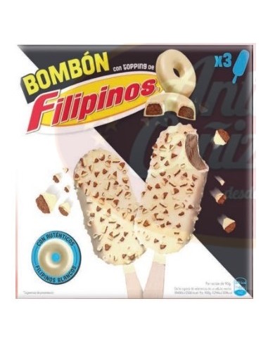 BOMBON FILIPINOS BLANCOS 3X120