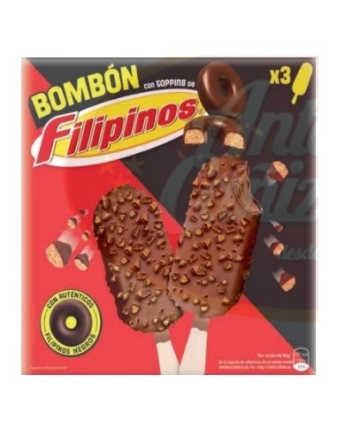 BOMBON FILIPINOS NEGRO 3X100