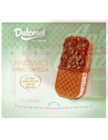 SANDWICH STRACCIATELLA 3U DULCESOL