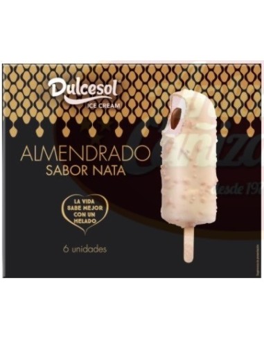 ALMENDRADOS BLANCO RELLENO CHOCO 90ML 6UD